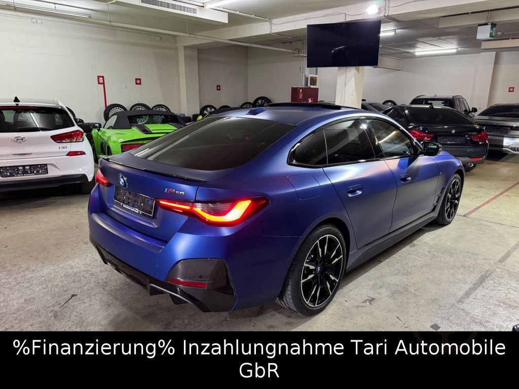BMW i4 M50 Frozen Blue, Carbon Vollllll NP:98.000,-€