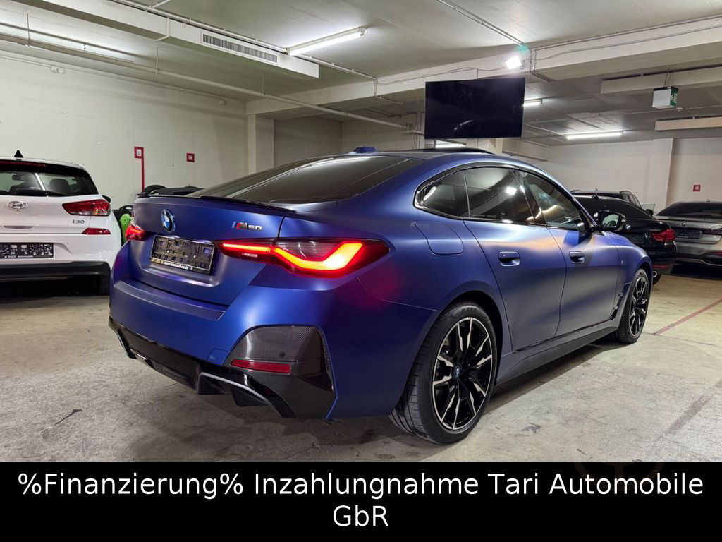 BMW i4 M50 Frozen Blue, Carbon Vollllll NP:98.000,-€