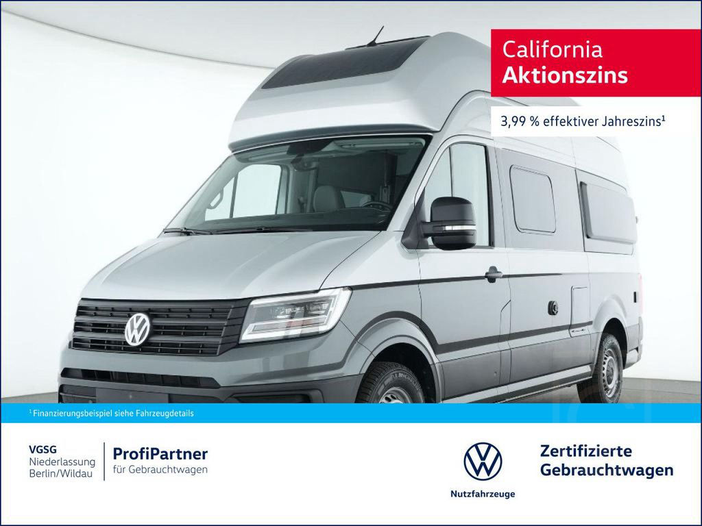 Volkswagen Grand California 600 LED Solar Hochbett Navi