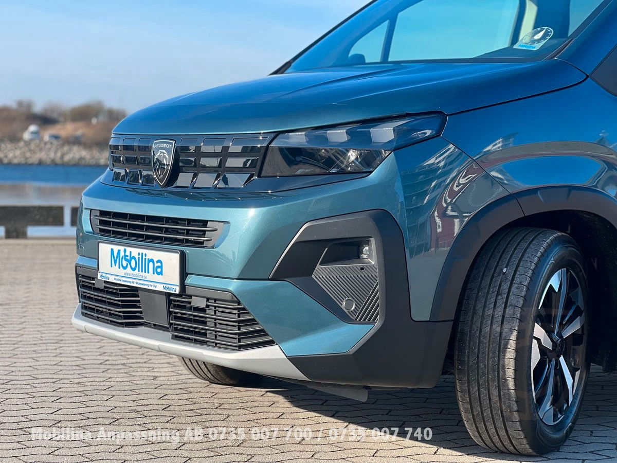 Peugeot Rifter Handikappanpassad Rullstolsbil