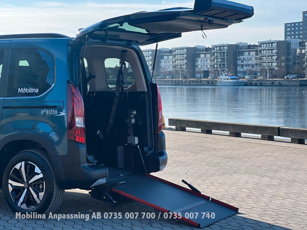 Peugeot Rifter Handikappanpassad Rullstolsbil