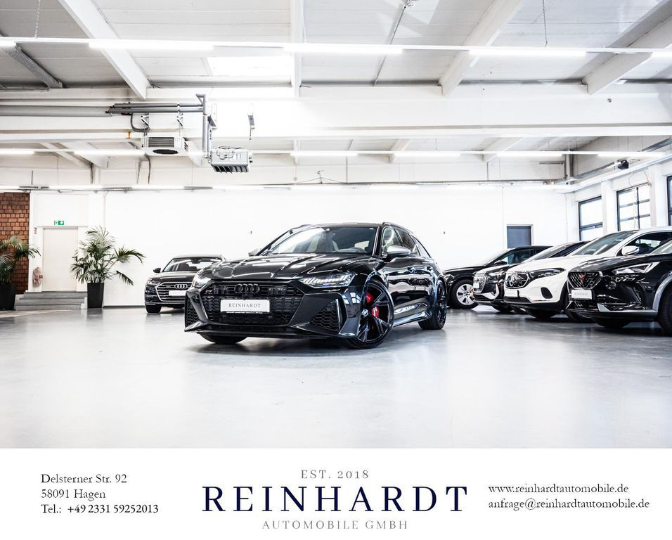Audi RS6 AVANT ALL-BLACK 22Z./ACC/HuD/PANO/RS-AGA/B&O