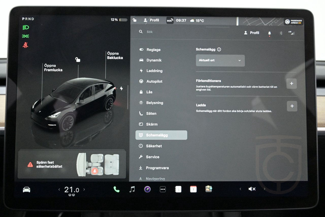 Tesla Model Y Long Range AWD Autopilot 20" Pano