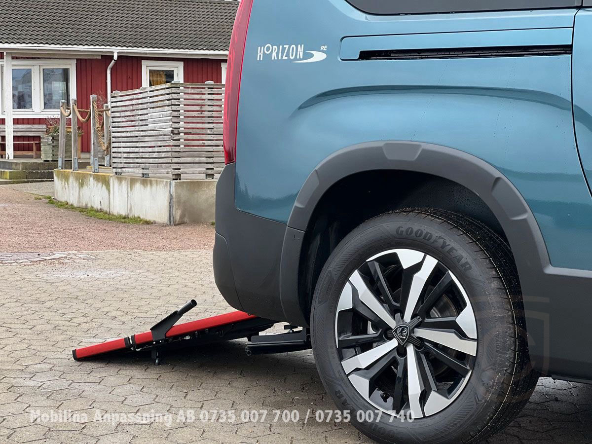 Peugeot Rifter Handikappanpassad Rullstolsbil