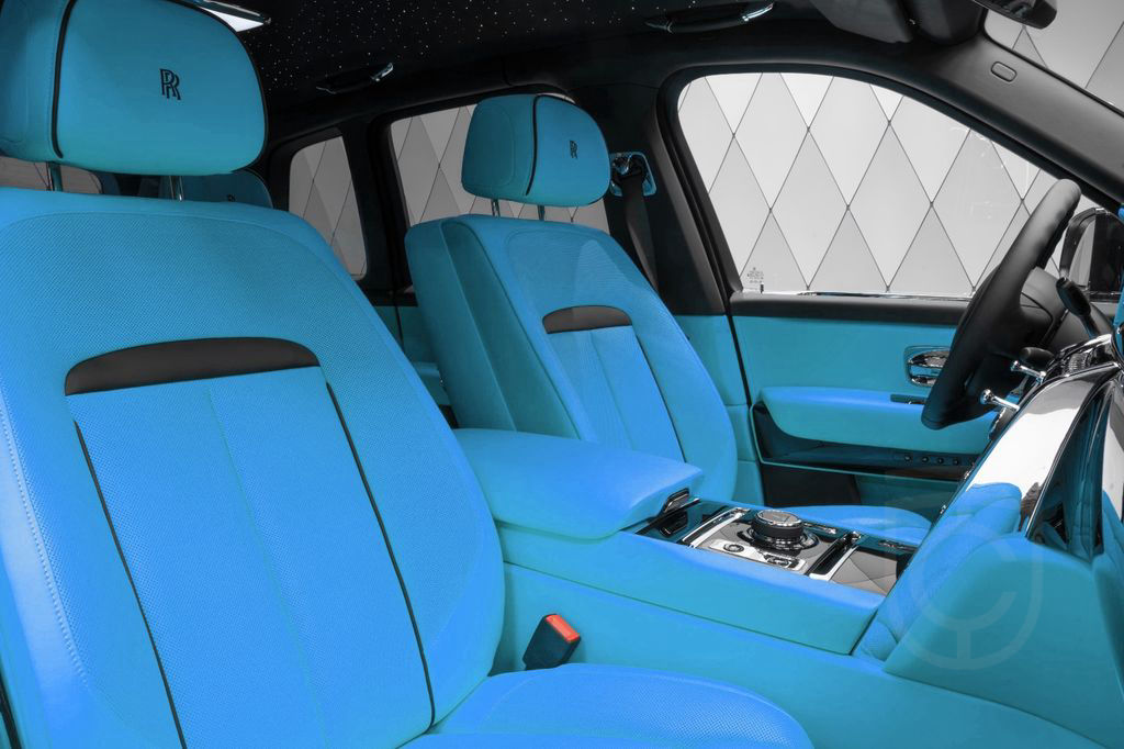 Rolls-Royce Cullinan Series II 2025 BLACK/TIFFANY 4 SEATS