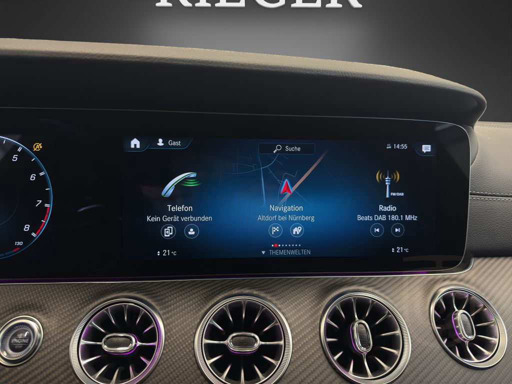 Mercedes-Benz AMG GT 63 S 4M+ Keramikbremse*AHK*HUD*MEMORY*21"