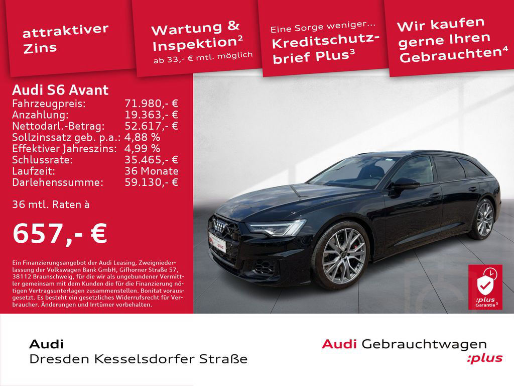 Audi S6 Avant TDI tiptronic Navi AHZV LED