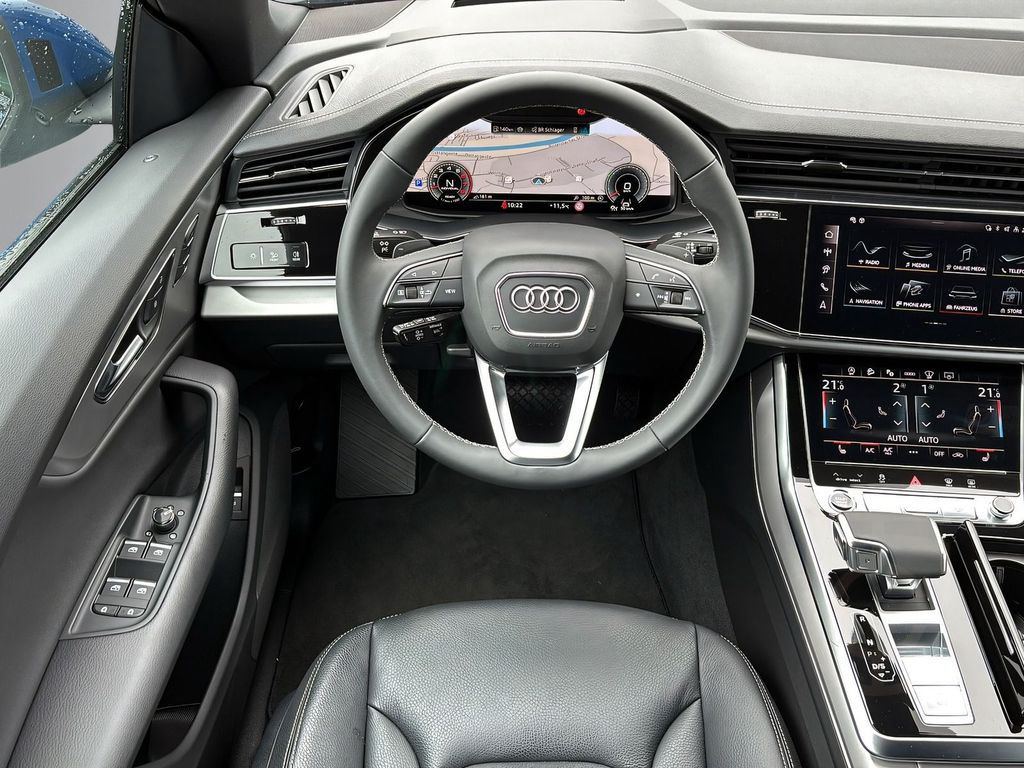Audi Q8 55 TFSI +S-LINE+ADAPAIR+AHK+360°+OPTIK+MATRIX
