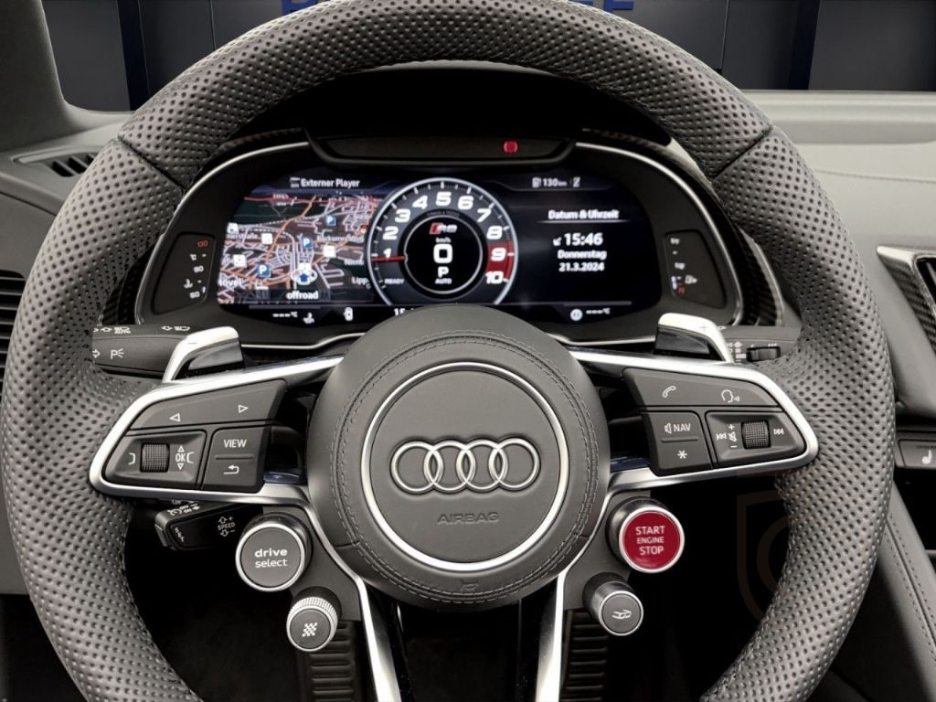 Audi R8 Spyder V10 Q PERFORMANCE NAVI+ KAMERA B&O LED