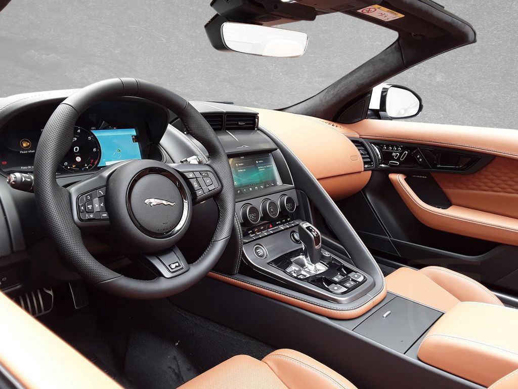 Jaguar F-Type Cabrio P575 AWD R75 Bremssättel rot Klima