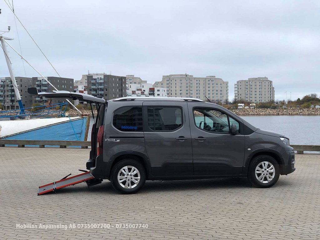 Peugeot Rifter Handikappanpassad Golvsänkt
