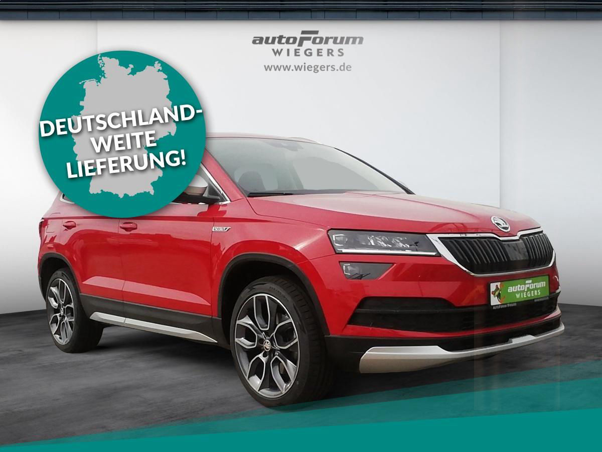 ŠKODA KAROQ Scout 1,5 TSI ACT 4x4 DSG+Navi+LED+Panoram