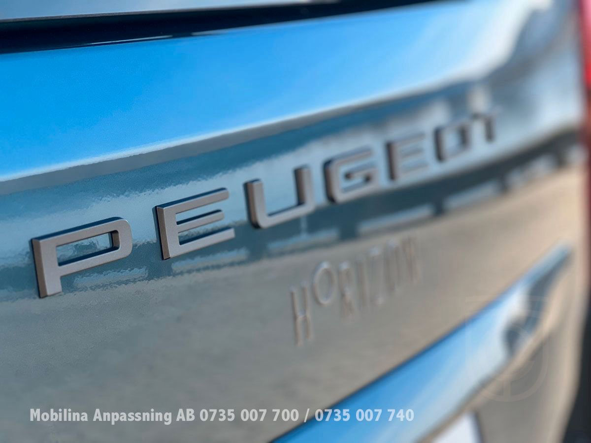 Peugeot Rifter Handikappanpassad Rullstolsbil