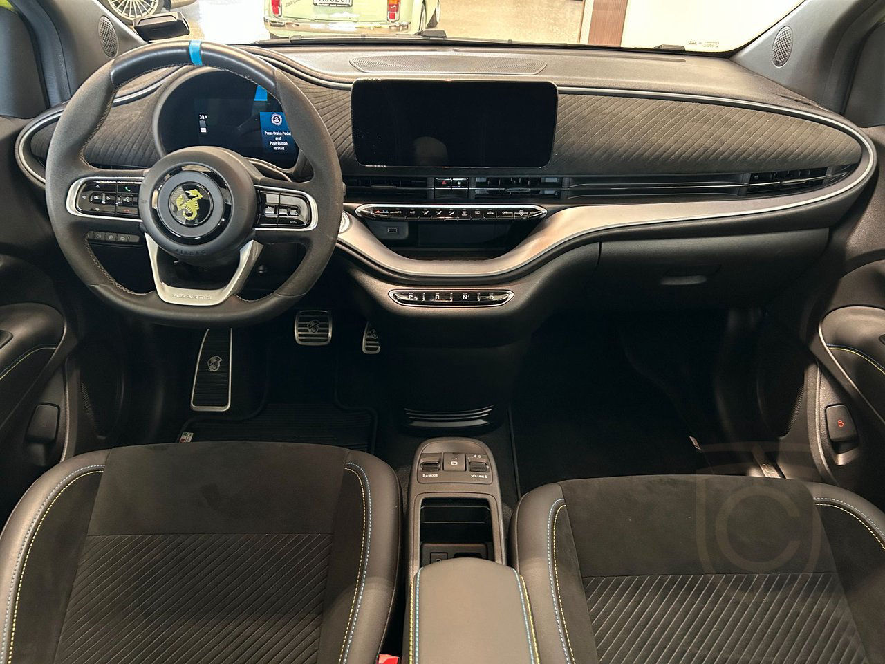 Abarth 500 e Fiat Scorpionissima Pano