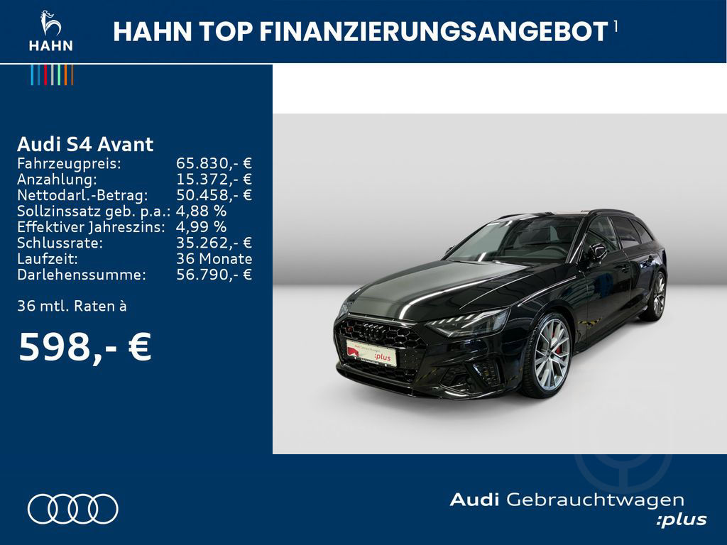 Audi S4 Avant TDI quattro AHK Matrix Virtual ACC Busi