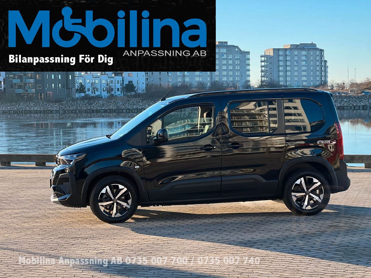Peugeot Rifter Handikappanpassad Rullstolsbil