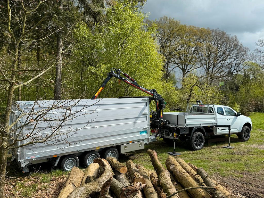 Isuzu D-Max Space Cab LS AT BIG-MAX Forstkran Greifer