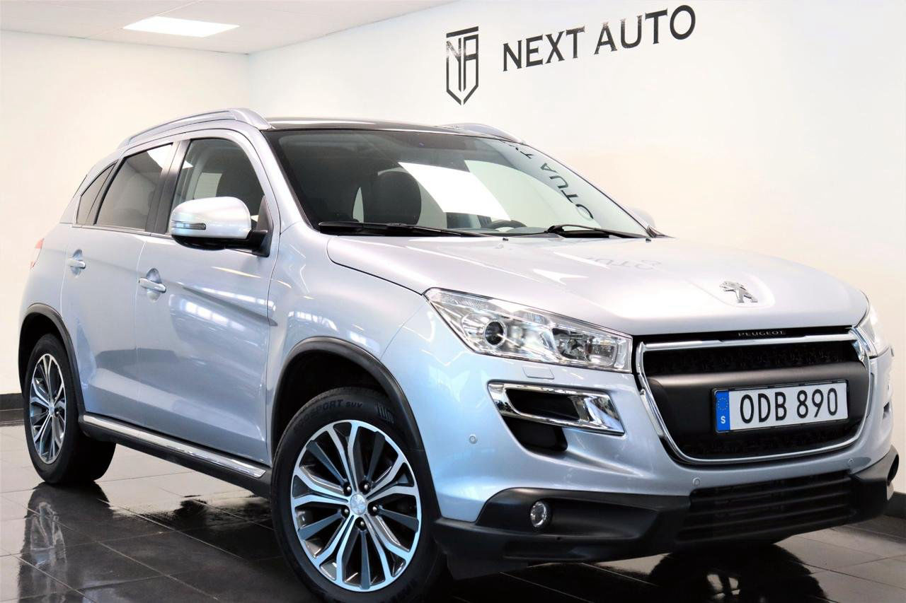 Peugeot 4008 1.6 HDi AWD PANO B-KAM P-SENS 12MÅN GARANTI