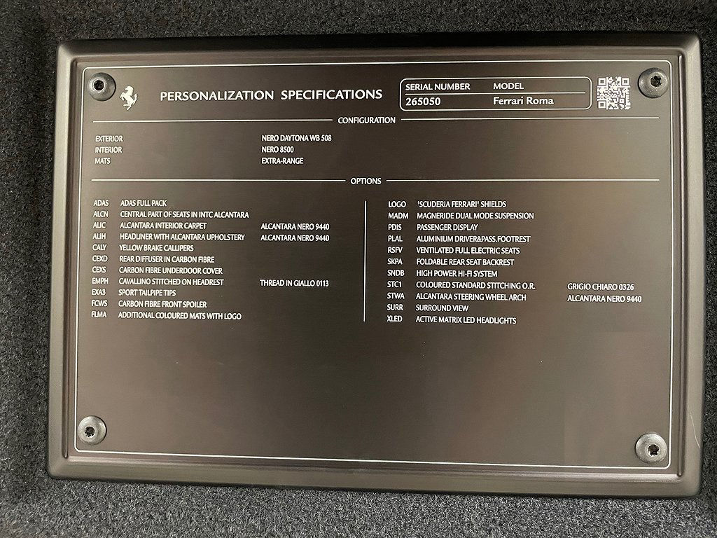 Ferrari Roma 3.9 V8 DCT 620hk 2021 Kolfiber Sv-såld MOMSBIL