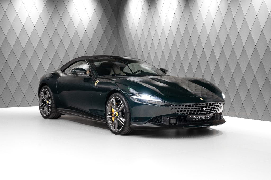 Ferrari Roma Spider 2025 GREEN/BEIGE MAGNERIDE