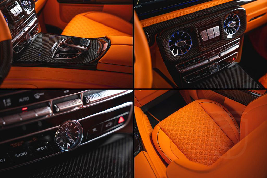 Mercedes-Benz G 63 AMG BRABUS G700 HERMES INTERIOR FULL OPTION