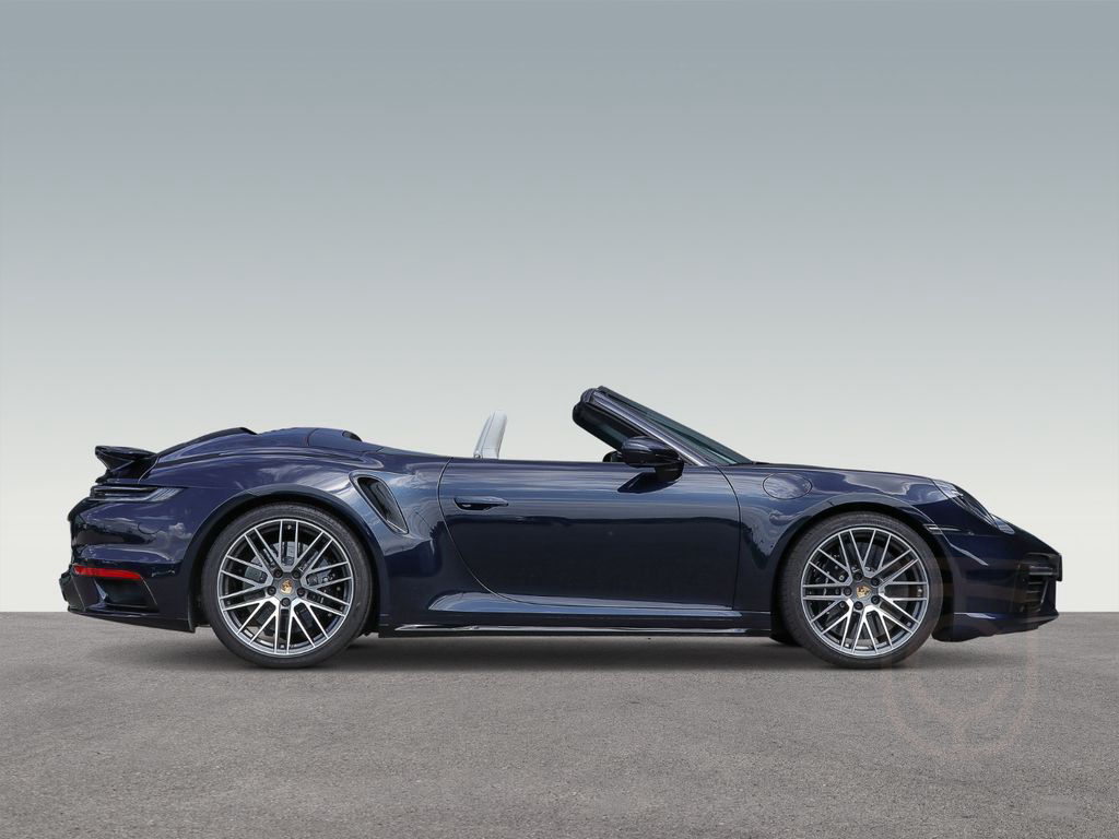 Porsche 992 911 Turbo S Cabrio Leder-crema Burmester