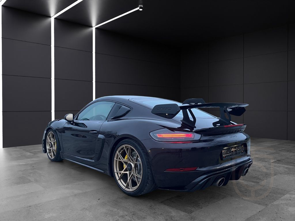 Porsche Cayman GT4 RS Clubsport Weissach Speciale Lift