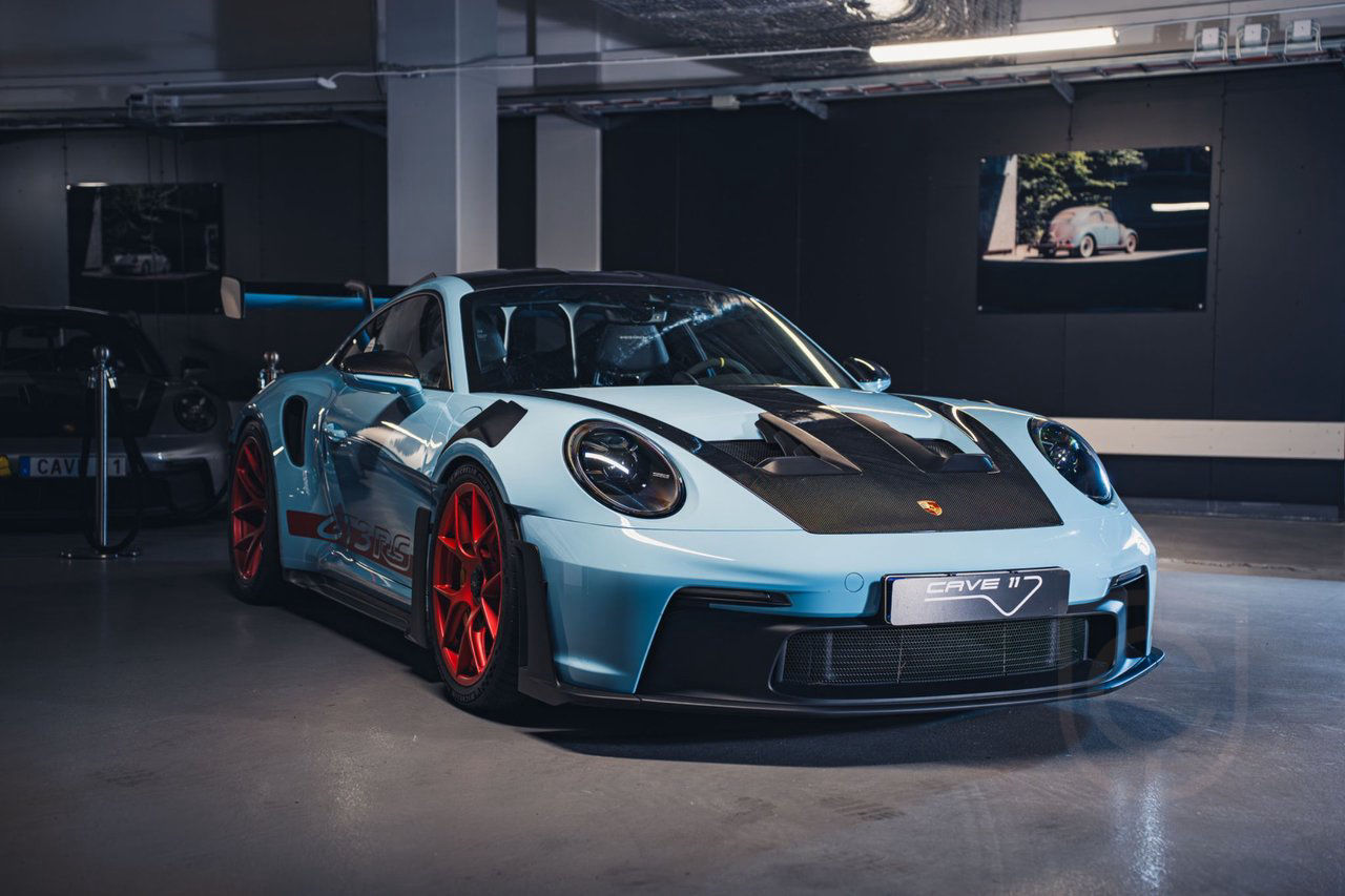 Porsche 911 992 GT3 RS PTS Gulf Blue -