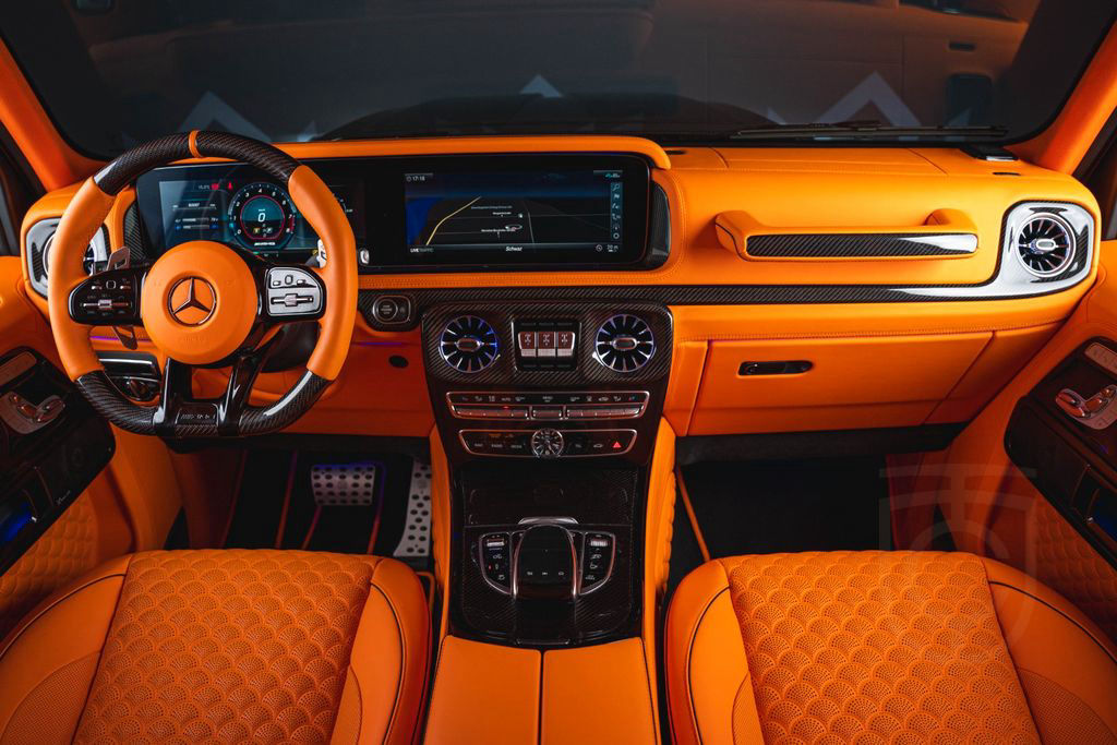 Mercedes-Benz G 63 AMG BRABUS G700 HERMES INTERIOR FULL OPTION