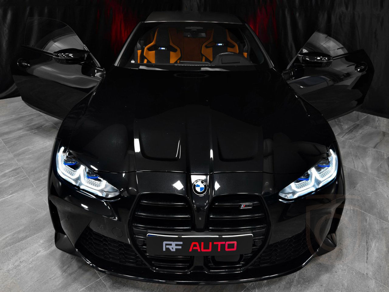 BMW M4 Competition xDrive Skalstolar Laser Head-Up