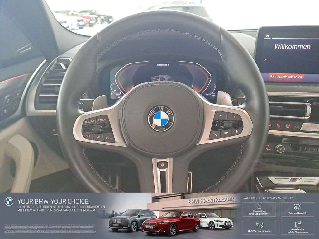 BMW X3 M40i Standheizung AHK Harman/K Head-Up Laser