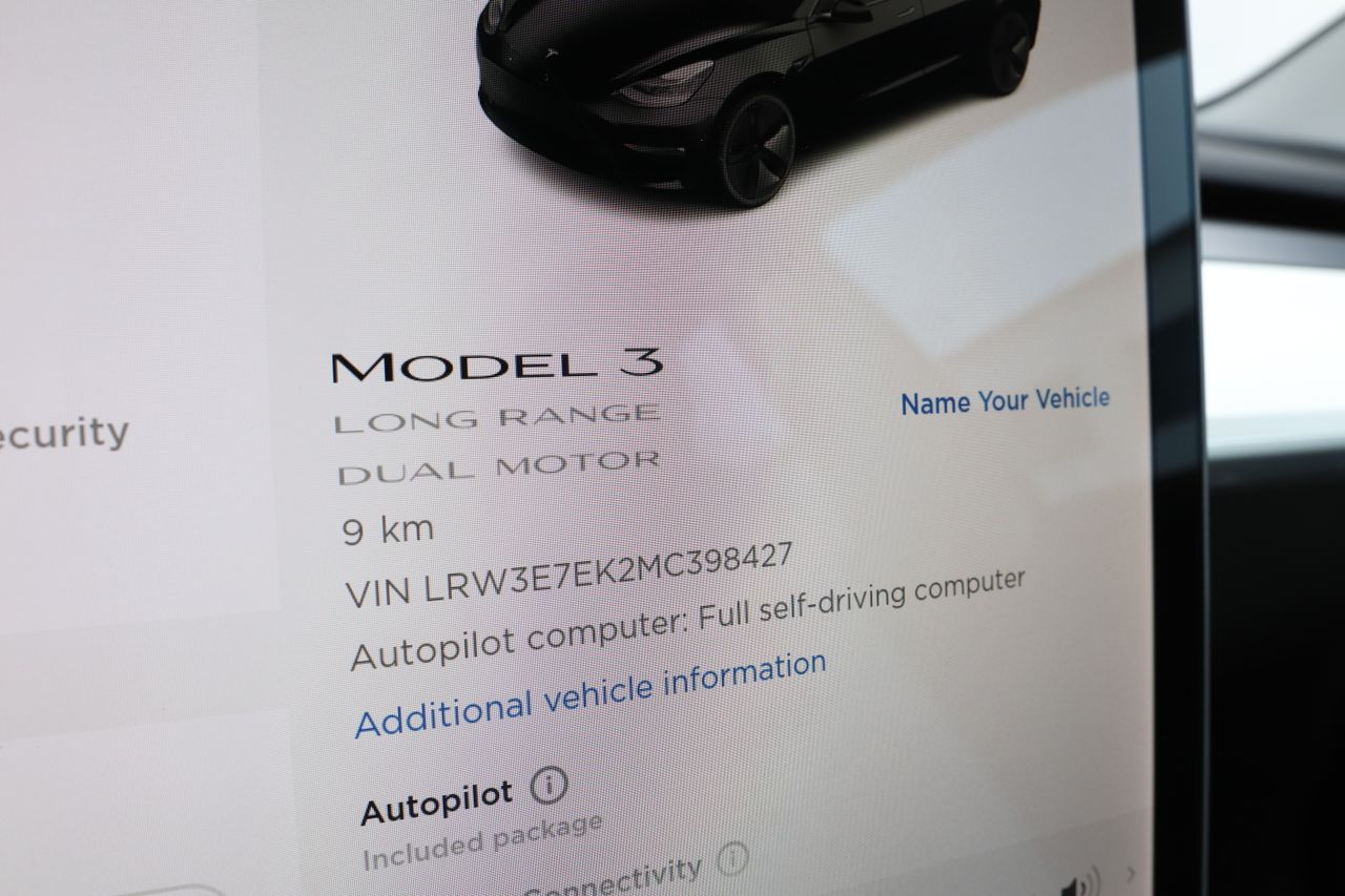 Tesla Model 3 LR/AWD/MID 2021/Tažné