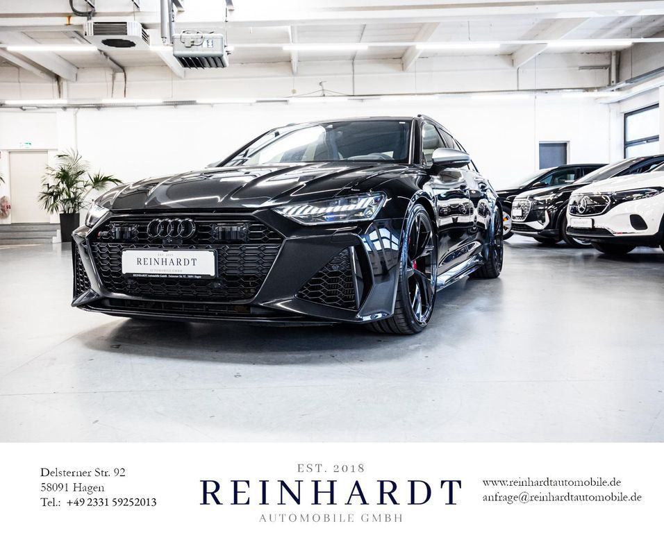 Audi RS6 AVANT ALL-BLACK 22Z./ACC/HuD/PANO/RS-AGA/B&O