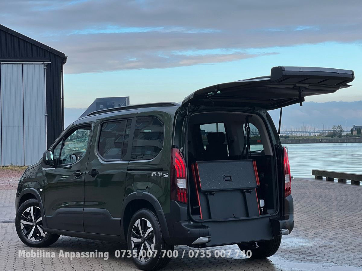 Peugeot Rifter Handikappanpassad Rullstolsbil