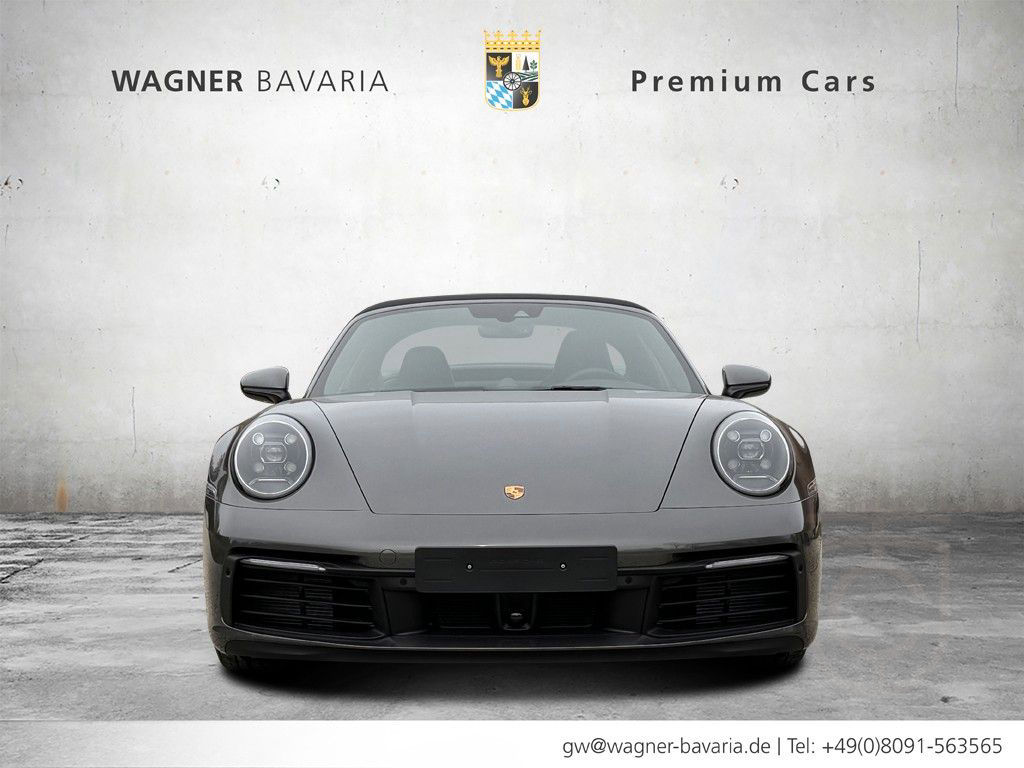 Porsche 992 911 Targa 4 S Tageszul achatgrau Top Komb