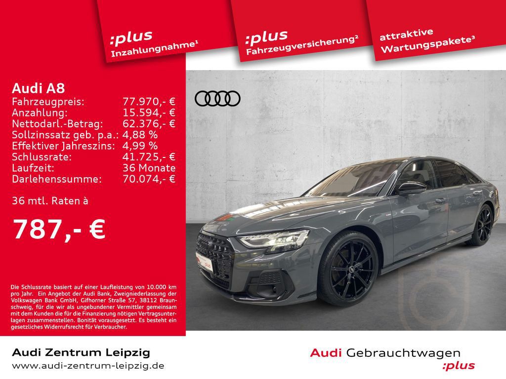 Audi A8 50 TDI qu. *dig.Matrix*Pano*HuD*Air*S-line*