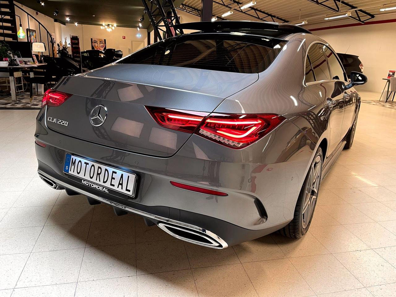 Mercedes-Benz CLA 220 Aut AMG Sport Panorama 190hk (SÅLD)