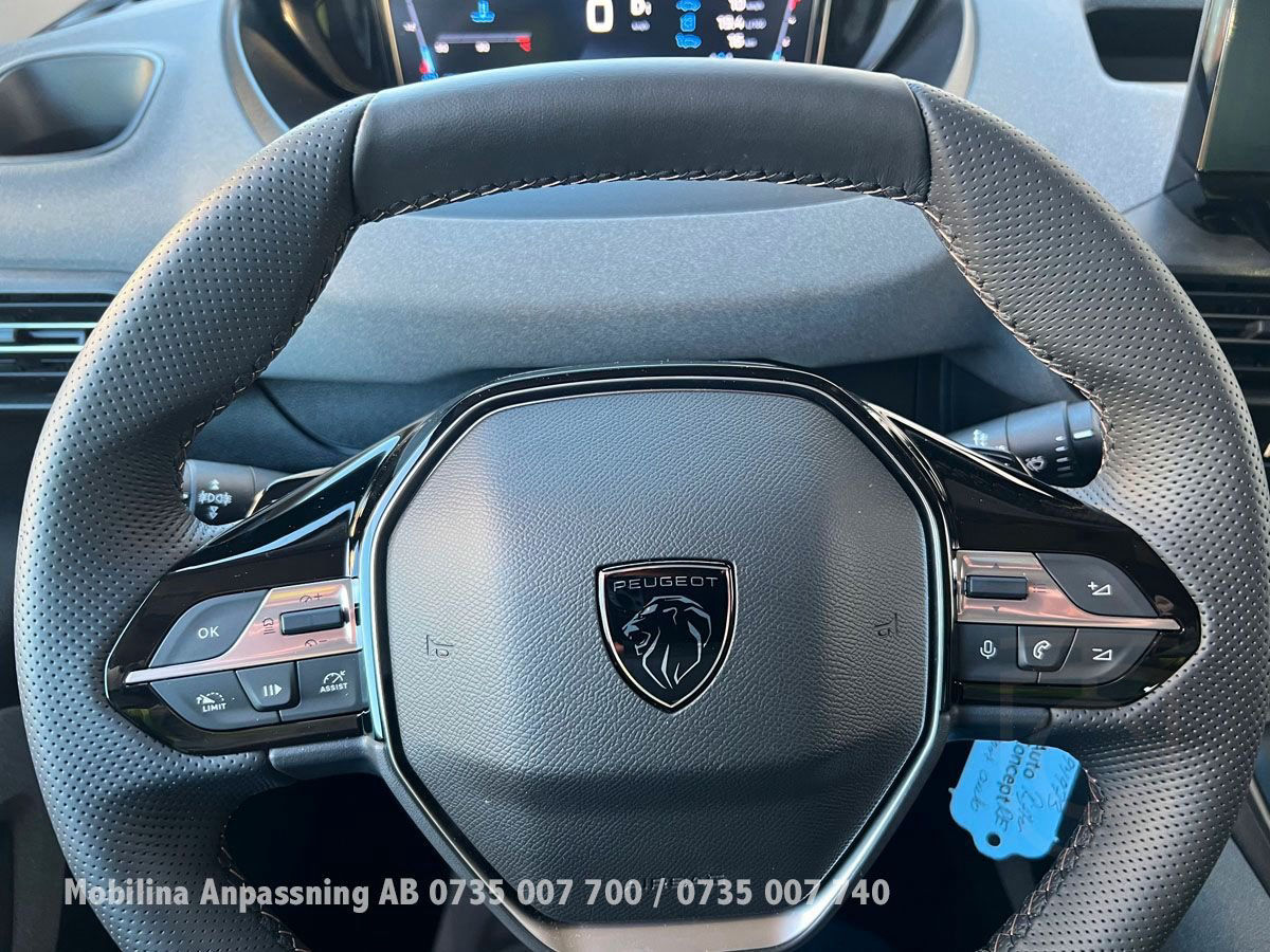 Peugeot Rifter Handikappanpassad Rullstolsbil