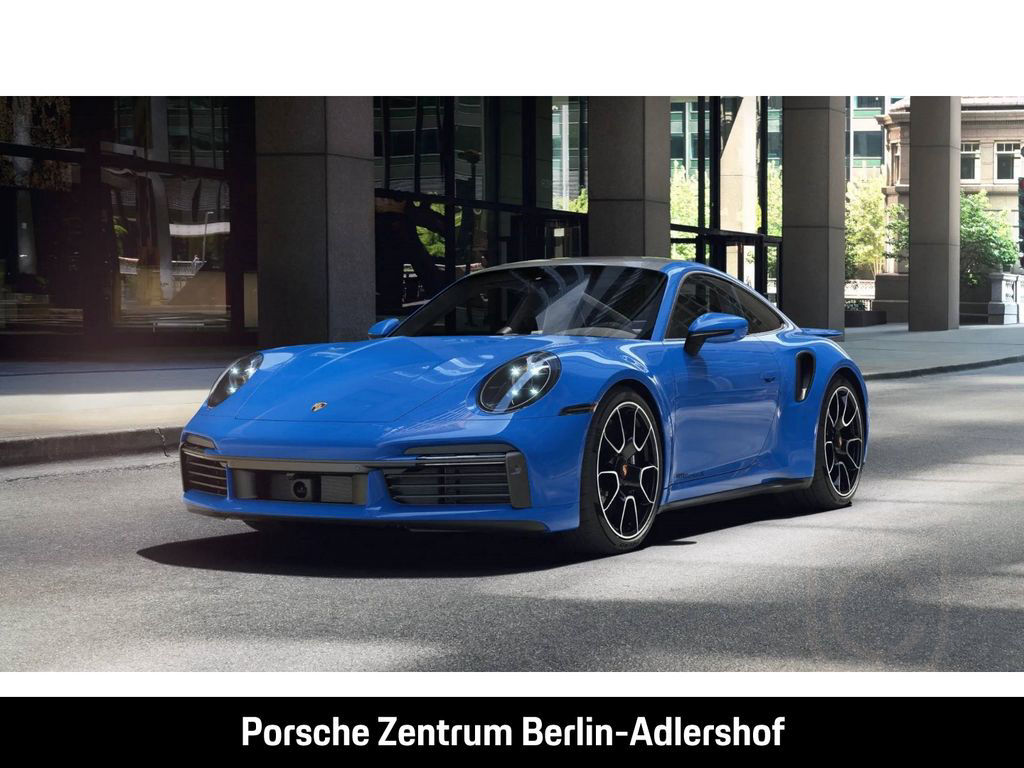 Porsche 992 911 Turbo S Sharkblue Burmester HA-Lenkung