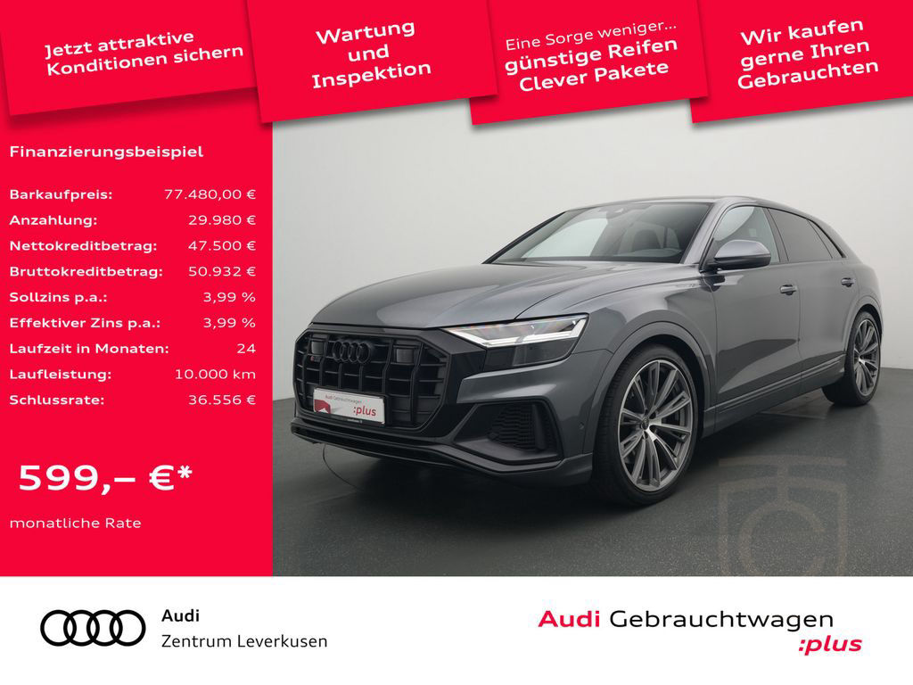 Audi SQ8 MATRIX LUFT LEDER RAUTE B&O AHK ALLRADLENK