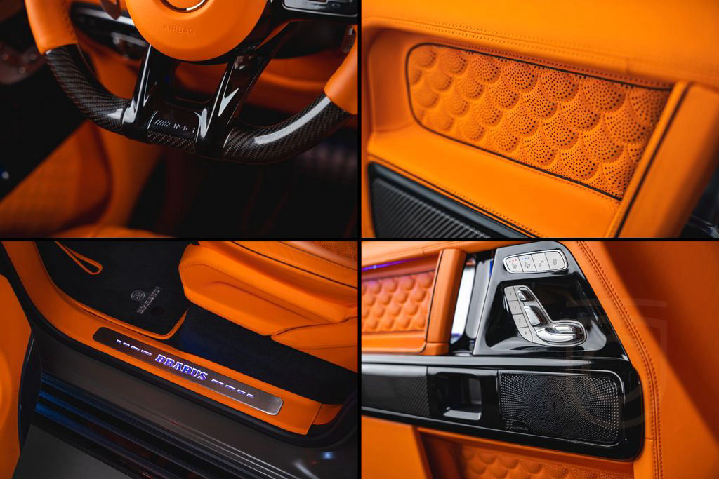 Mercedes-Benz G 63 AMG BRABUS G700 HERMES INTERIOR FULL OPTION