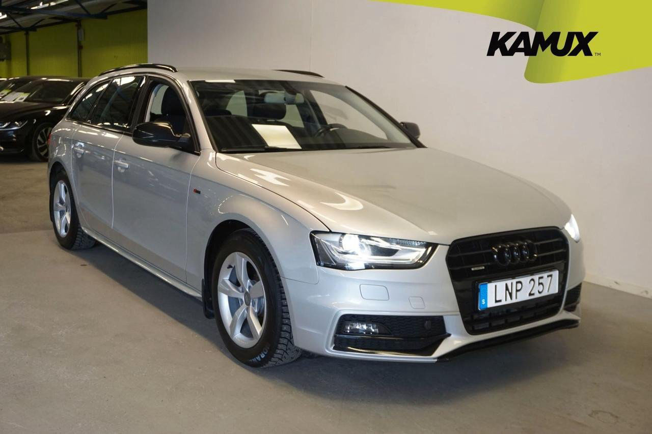 Audi A4 Quattro Avant 2.0 TFSI E85 S-Line PDC Manual 180hk
