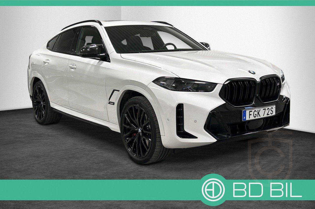 BMW X6 M60i xDrive M-SPORT INNOVATION PANORAMA B&W