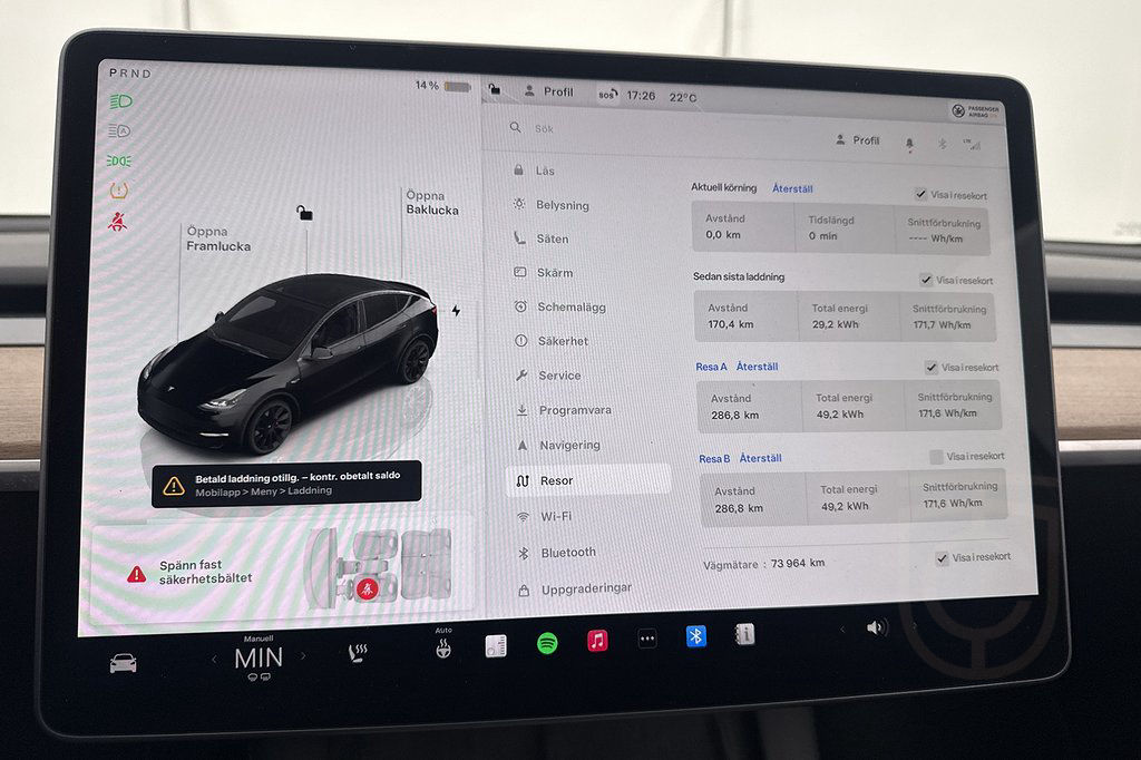 Tesla Model Y Performance
