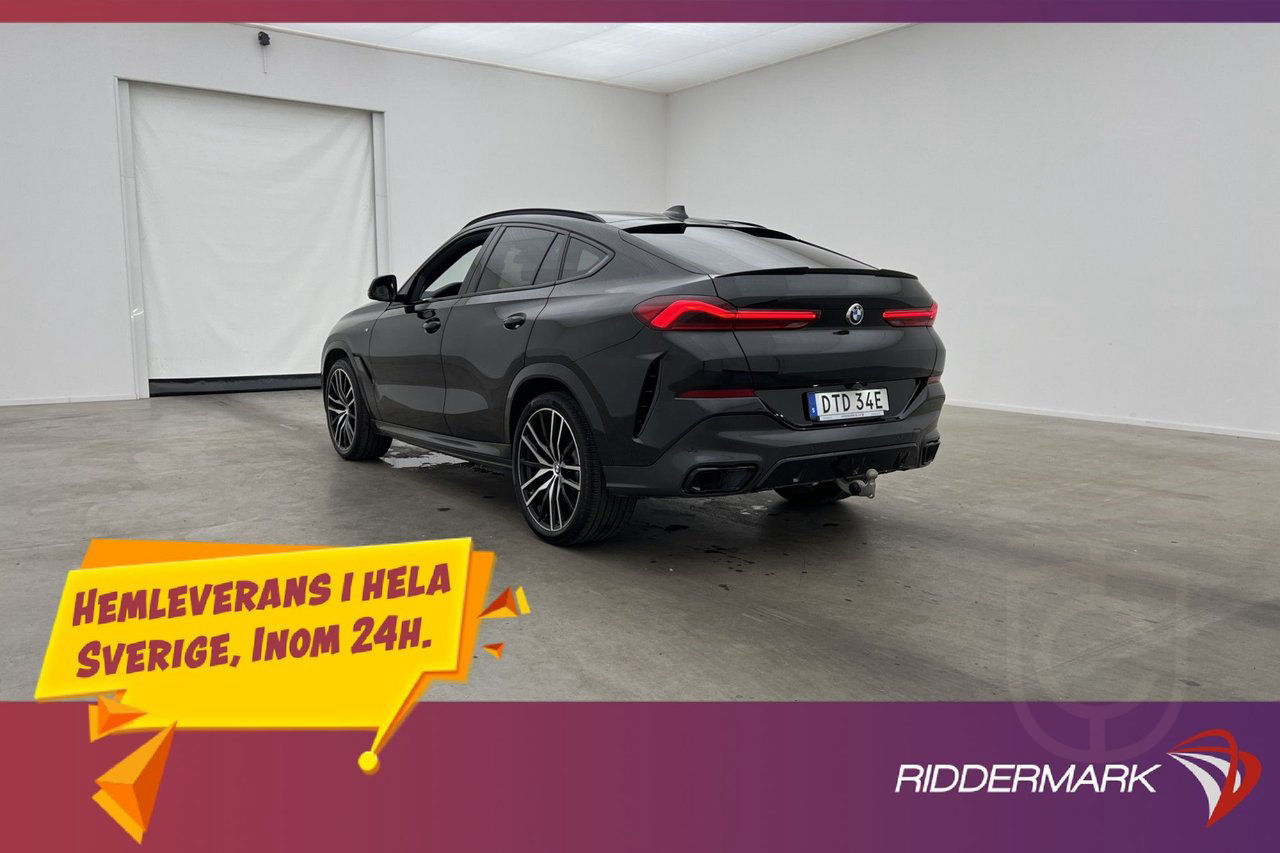 BMW X6 xDrive40i M Sport Pano B&W Sky Komfortstolar 360°