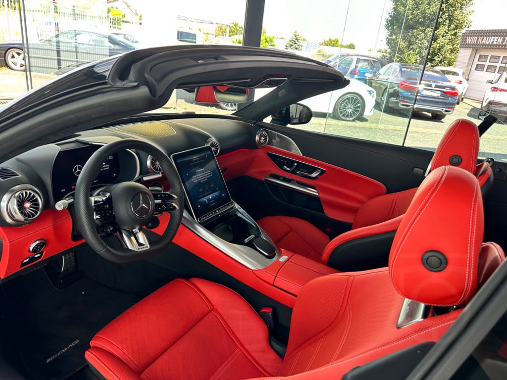 Mercedes-Benz SL 43 AMG LEDER ROT
