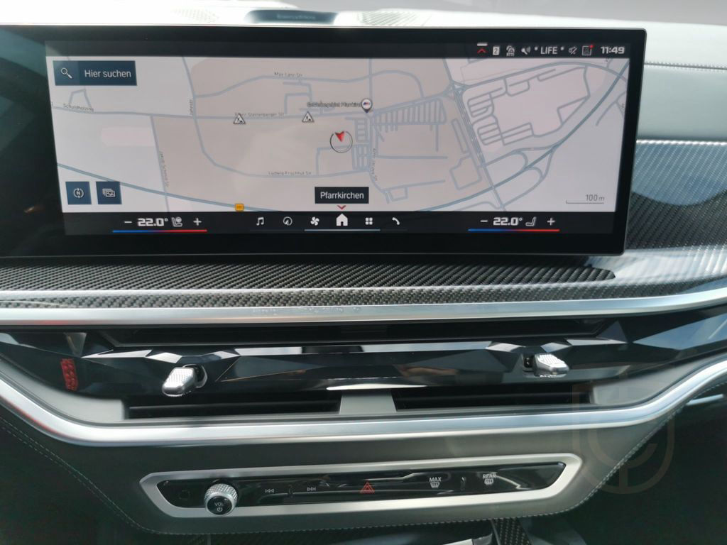 BMW X6 M Competition INDIVI GUNMET GRAU Sitzbellüf