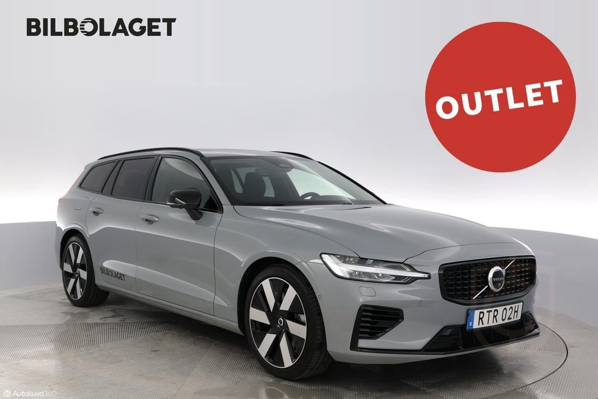 Volvo V60 Recharge T6 II Ultima Dark B&W,Drag.