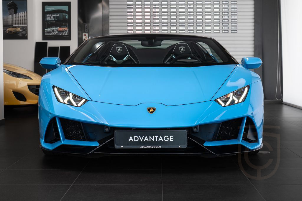 Lamborghini Huracán EVO Spyder/Blu Cepheus/LIFT/Sensonum