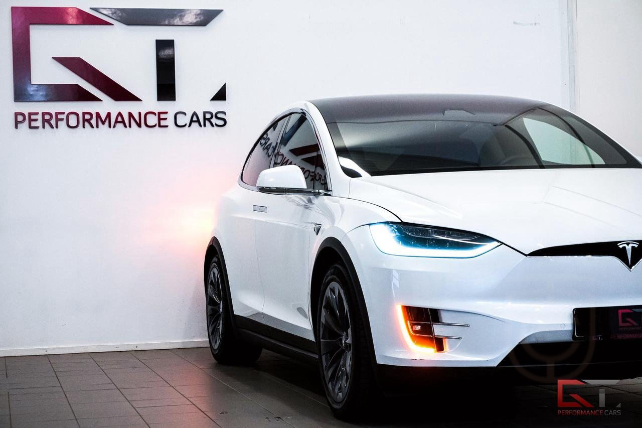 Tesla Model X 75D Luftfjädring Autopilot Leasebar 1 Ägare